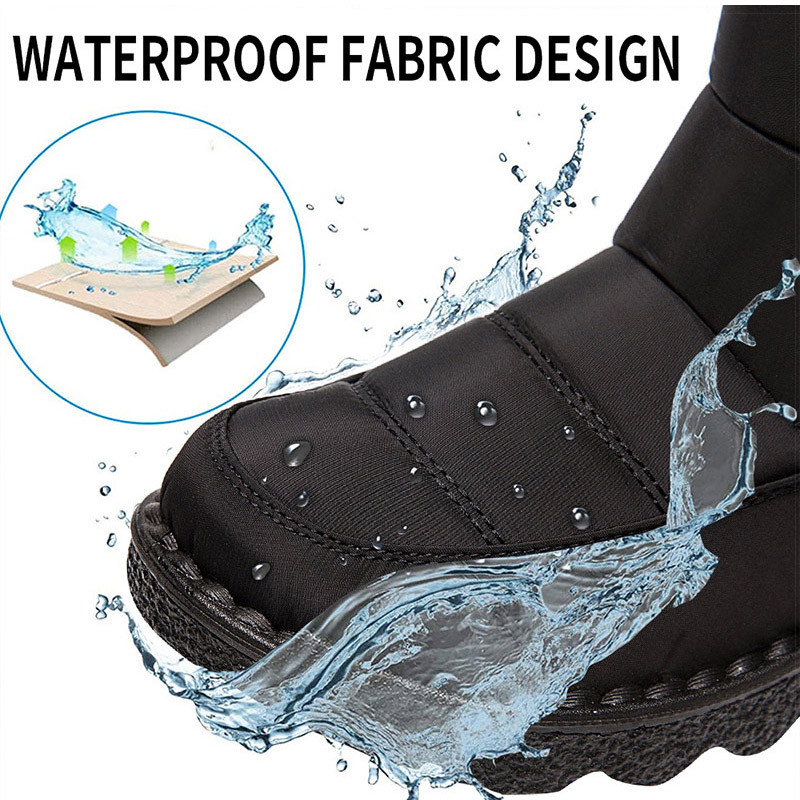 Naiste saapad Naiste kontsaga lumesaapad Talvekingad Naiste 2022 Uus luksuslik Disainer Botte Femme platvormtalvesaapad naistele