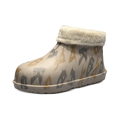 2022. aasta talv meeste uued puuvillased sussid õues Moodsad soojad siseruumides Magamistoa puuvillased plüüsist kingad Fliisist kohevad lume puuvillased kingad