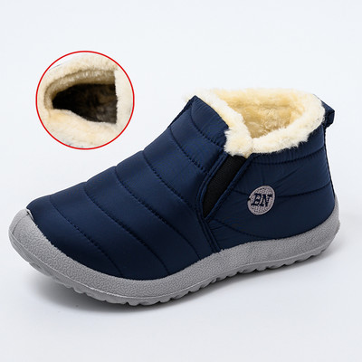 Női téli hócsizma Alkalmi női cipő Téli csizma női meleg plüss könnyű lábszárközépig érő csizma Platform Botas Mujer