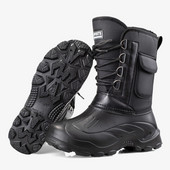 Cizme pentru bărbați Cizme de zăpadă impermeabile pentru bărbați Activități în aer liber Pescuit Cizme de zăpadă Anti-alunecare Pantofi caldi de pluș Cizme de iarnă cu fundul antiderapant