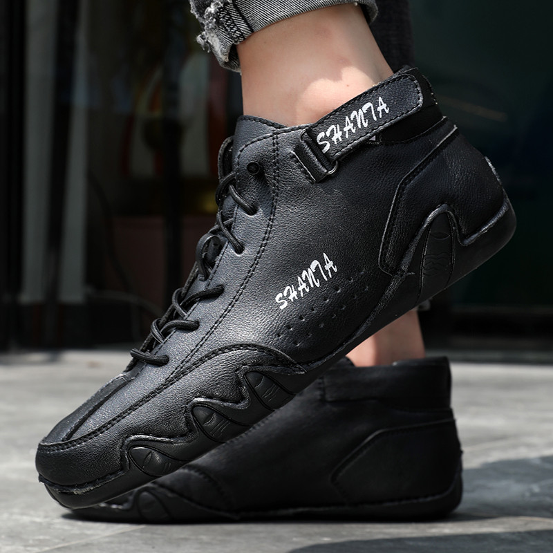 Μεγάλο μέγεθος 38-48 Ανδρικές Μπότες Φθινοπωρινές Breathable Ανδρικές Μπότες Αστραγάλου Μαλακές Άνετες Ανδρικές Μπότες εξωτερικού χώρου Μόδα Ανδρικά Casual Παπούτσια