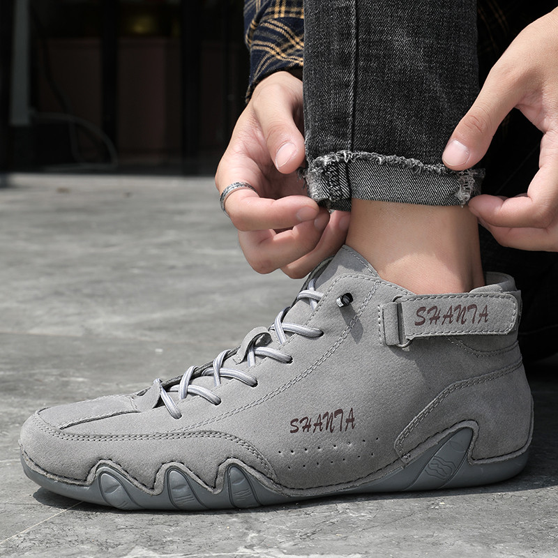 Μεγάλο μέγεθος 38-48 Ανδρικές Μπότες Φθινοπωρινές Breathable Ανδρικές Μπότες Αστραγάλου Μαλακές Άνετες Ανδρικές Μπότες εξωτερικού χώρου Μόδα Ανδρικά Casual Παπούτσια