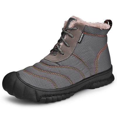 Melegen tartó téli férfi csizma szőrmével Vízálló hócsizma 38-46-os nagyméretű férfi kültéri tornacipő férfi bokacsizma