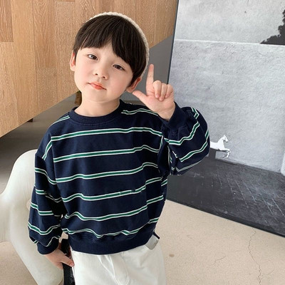 Αγόρια και κορίτσια Ανοιξιάτικο και Καλοκαίρι Κοστούμι Νέο καθημερινό, χαλαρό και όμορφο τζιν παιδικό πουλόβερ