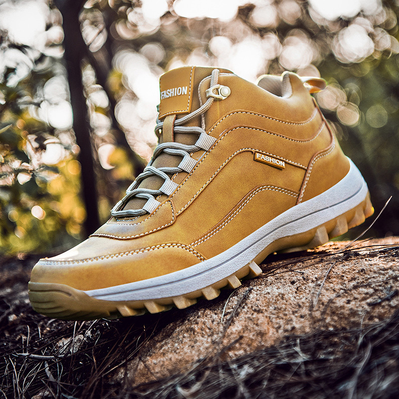Cizme noi de exterior pentru bărbați, impermeabile, drumeții, camping, pantofi de munte, pentru bărbați, pantofi de iarnă, pantofi de iarnă, marimea mare 48, pantofi durabili.