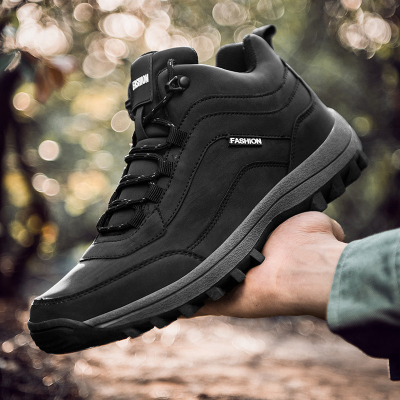 Cizme noi de exterior pentru bărbați, impermeabile, drumeții, camping, pantofi de munte, pentru bărbați, pantofi de iarnă, pantofi de iarnă, marimea mare 48, pantofi durabili.