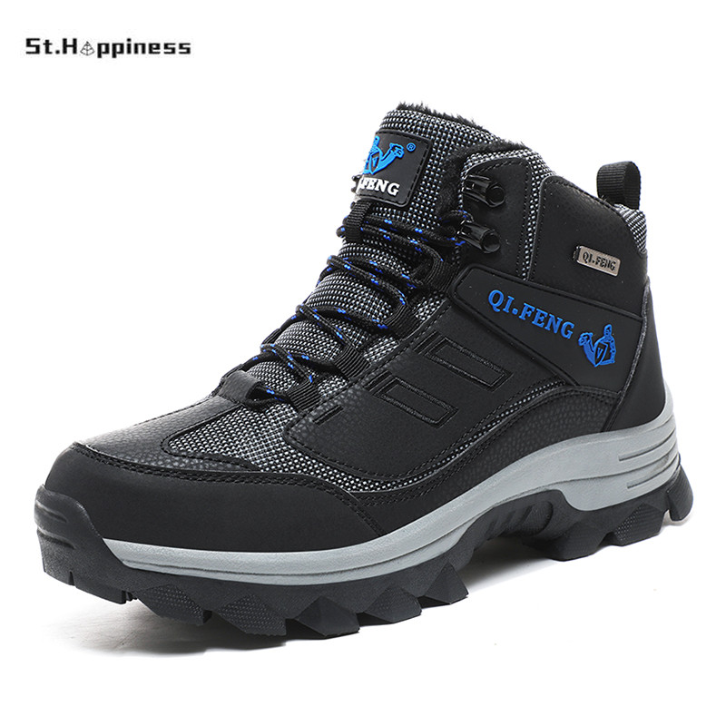 Νέες ανδρικές μπότες χιονιού Μπότες πεζοπορίας εξωτερικού χώρου Παπούτσια πεζοπορίας ψηλά παπούτσια ορειβασίας Άνετα Παπούτσια πεζοπορίας μεγάλου μεγέθους