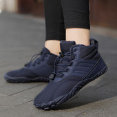 Cizme pentru bărbați Desculț pentru 2023 Cuplu Cizme de zăpadă impermeabile Pantof de plimbare în aer liber Blană caldă Glezna Pantofi de agrement Anti-alunecare Mărime mare 47