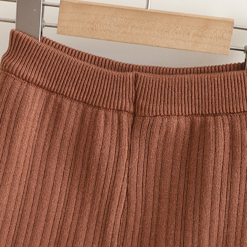 Talvine tüdrukute vabaaja kampsunikomplekt, vibudega beebitüdruk Moodsad kudumid, rõivad 2023. aasta sügise lastekomplektid, komplektid