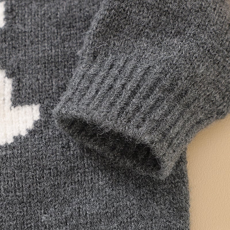 Ανοιξιάτικα πουλόβερ Baby Eatser Χαριτωμένα πλεκτά κουνελάκια Πλεκτά πουλόβερ για νεογέννητο αγόρι κορίτσι 1-3 ετών Βρεφικά μακρυμάνικα πουλόβερ Ρούχα για νήπια