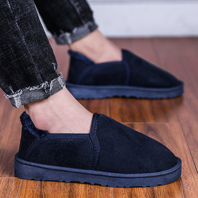 Iarnă Nou Papuci Bărbați În aer liber Femei Cizme de zăpadă În interior Pantofi sport Moda Pantofi ocazionali Blană Bumbac Lumină Caldă Cuplu 35-45