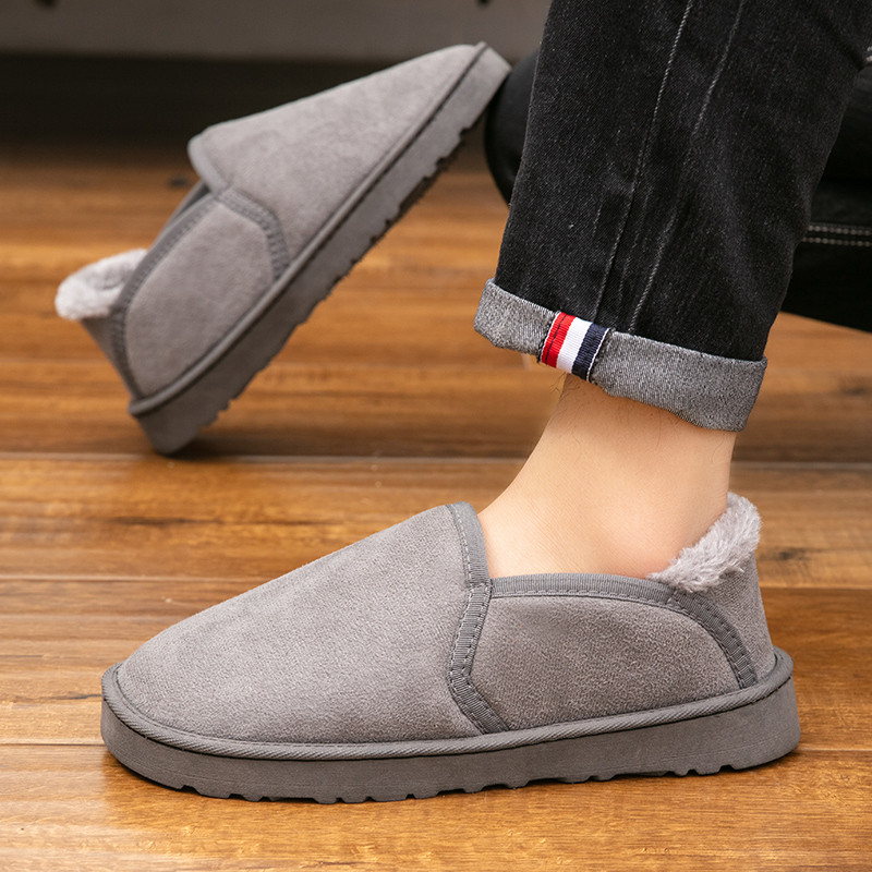 Χειμερινή νέα ανδρική παντόφλα για εξωτερικούς χώρους Γυναικείες μπότες χιονιού εσωτερικού χώρου Αθλητικά παπούτσια Μόδα Casual παπούτσια Γούνα βαμβακερά ζεστά ελαφριά ζευγάρια 35-45