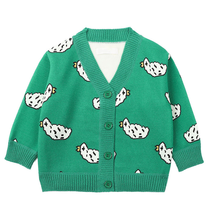 2023. aasta uus sügistalv tüdrukute poiste V-kaelusega vabaaja üherealine fliisist kuduvad kampsunid beebidele lastele multifilm, laste kampsun