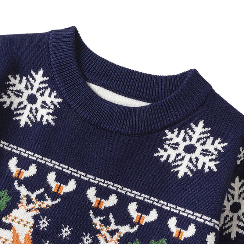 Παιδικά Χριστουγεννιάτικα Πλεκτά Μοντέρνα και μοντέρνα πουλόβερ για 1-5 χρόνια Χαριτωμένα χριστουγεννιάτικα πουλόβερ για παιδιά φιλικά προς το ζεστό δέρμα