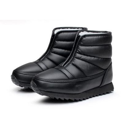 Ανδρικές μπότες Χειμερινά παπούτσια ανδρικά 2023 Νέες βελούδινες ζεστές μπότες για χιόνι Ανδρικά παπούτσια για ενήλικες Χειμερινές μπότες αδιάβροχες χειμερινά υποδήματα Plus Size 45