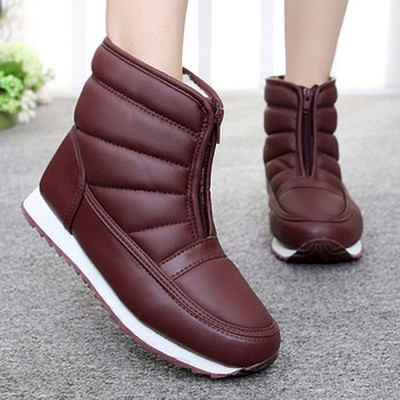 Ανδρικές μπότες Χειμερινά παπούτσια ανδρικά 2023 Νέες βελούδινες ζεστές μπότες για χιόνι Ανδρικά παπούτσια για ενήλικες Χειμερινές μπότες αδιάβροχες χειμερινά υποδήματα Plus Size 45