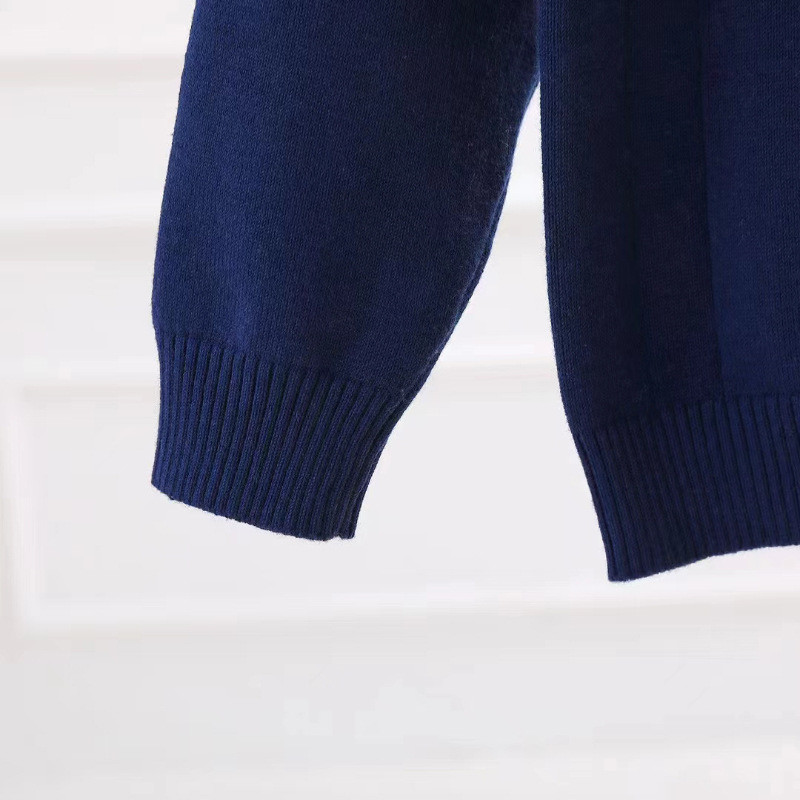 Πλεκτό πουλόβερ για αγόρια κορίτσια Παιδικά χειμωνιάτικα ενδύματα για αγόρια Βαμβακερά Preppy πουλόβερ Casual Chunky Cable Knit Βρεφικά πουλόβερ Ρούχα