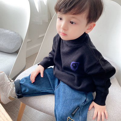 2023 Φθινόπωρο Βρεφικά κορίτσια Αγόρια Πουλόβερ Παλτό Παιδικά Πλεκτά Πουλόβερ Μπλούζες Βρεφικά αγόρια Κοριτσίστικα ζιβάγκο Μακρυμάνικο πουλόβερ 2-10 ετών