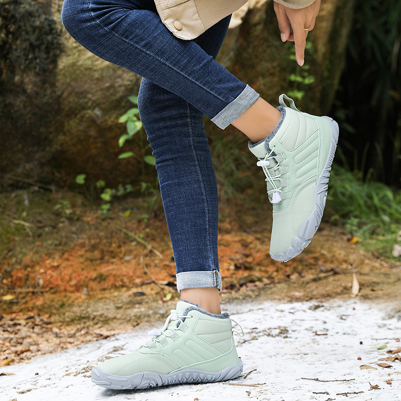 Muške cipele za bose noge 2023. Zimske čizme za par Vodootporne čizme za snijeg Vanjska cipela za hodanje Tople krznene čizme za gležnjeve Neklizajuće velike veličine