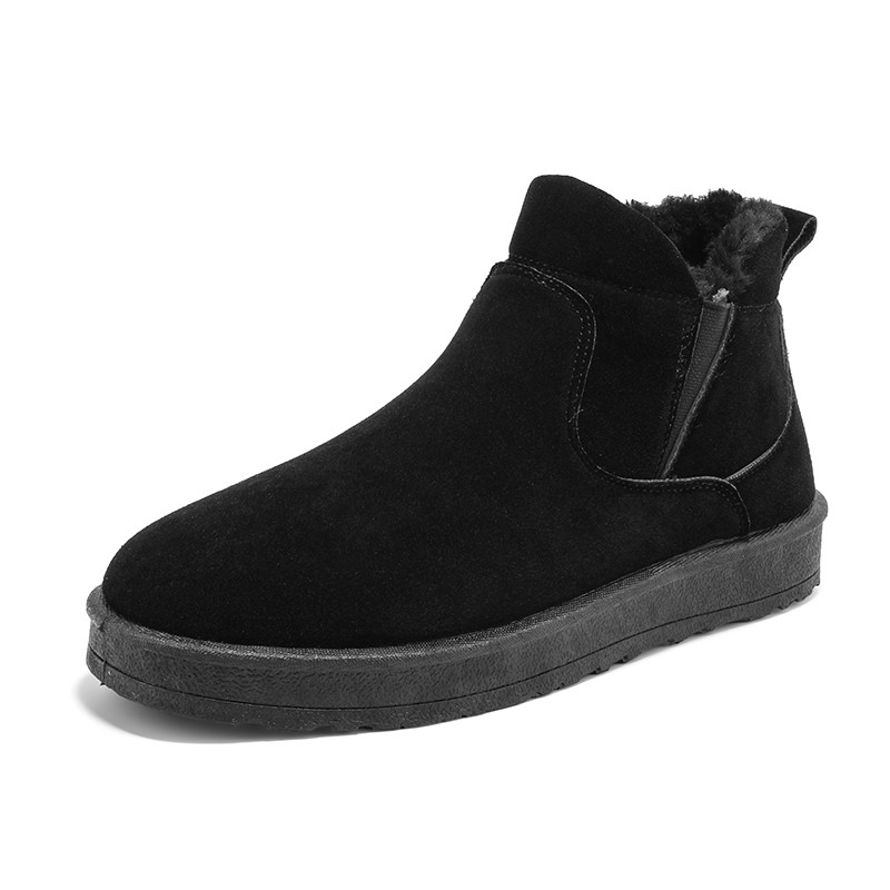 Plus Βελούδινες Μπότες Πλατφόρμας Νέα Ανδρικά Παπούτσια Χειμερινά Υπαίθρια Ζεστά Κοντά Ανδρικά Μποτάκια Κλασικά Αντιολισθητικά Μποτάκια Χιονιού