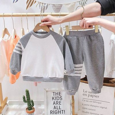 Lasteriided 2023 Kevad-sügis väikelaste poiste riided T-särk + püksid rõivad lasteriided spordiülikonnad poistele rõivakomplekt