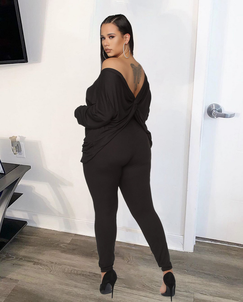 SOMOIA suures suuruses naisteriided vabaajarõivad ees ja taga, lahtised suurte pikkade varrukatega kaheosalised komplektid, hulgikaubandus