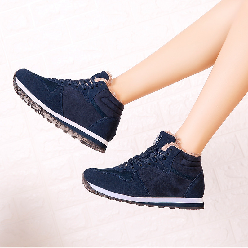 Meeste saapad Meeste talvejalatsid Mood Lumesaapad Kingad Suures suuruses Talvised tossud Pahkluu Meeste Kingad Talvesaapad Must Sinine Jalatsid