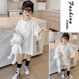 Detský dievčenský outfit, 2 ks, sada 2023, jar/jeseň, batoľa, dievčenská ležérna mikina s kapucňou + nohavice, študentská móda, športový oblek, dievčenská súprava
