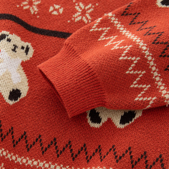 Παιδικό πουλόβερ πουλόβερ Βαμβακερό νήμα Ζεστό νήπιο για αγόρια και κορίτσια Μακρυμάνικο αρκουδάκι πλεκτό Top Φθινοπωρινά και Χειμερινά ρούχα