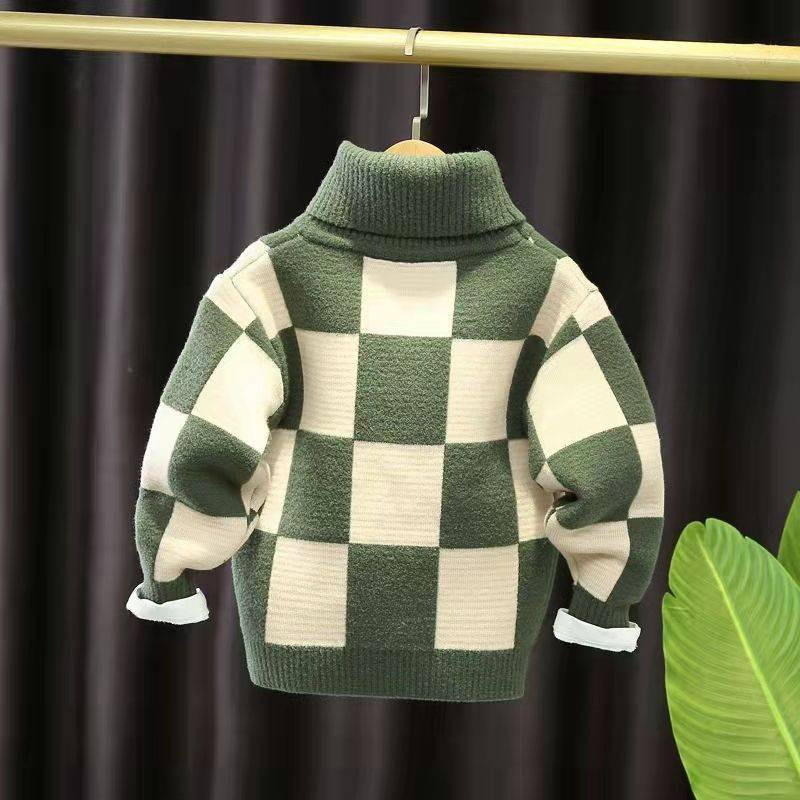 Pulovere băieți Toamnă Iarnă Copii Pulovere tricotate pentru bebeluși 1 până la 6 ani Îmbrăcăminte de lână Topuri Copii Pulover Mantoane Pulover