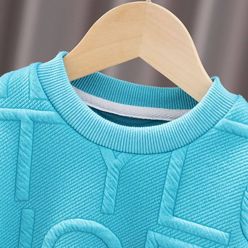 Toddler Boys Sport Βαμβακερό Σετ Ρούχα Βρεφικό Ανοιξιάτικο Φθινοπωρινό Πουλόβερ Πουλόβερ Παντελόνι 2τμχ Φόρμα Παιδική Παιδικά Σετ ρούχων