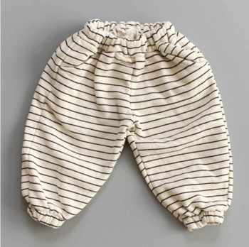 Моден комплект бебешки дрехи Пролет Есен Ежедневни горнища за малко момиченце + широки панталони 2 бр. Облекло за новородено момче