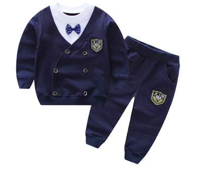 nou set haine pentru copii bebelus bumbac tricou pantaloni set copii pentru primavara baieti desene animate haine costume 2 culori 1-4 t