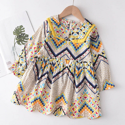 Melario College Rochie pentru fete Toamnă Haine pentru copii Cămăși și fuste cu mânecă lungă Bowknot Casual 3PCS Costume pentru studente Îmbrăcăminte pentru fete