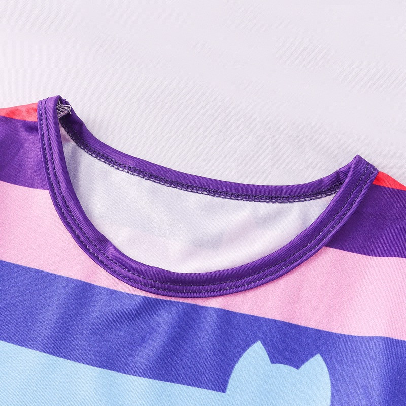 Naujos mergaitės Gabby lėlių namelio suknelės kelnės Drabužių rinkiniai Gabbys Cats Helovino karnavalų vakarėlio galvos juosta Kostiumas Cosplay kostiumai