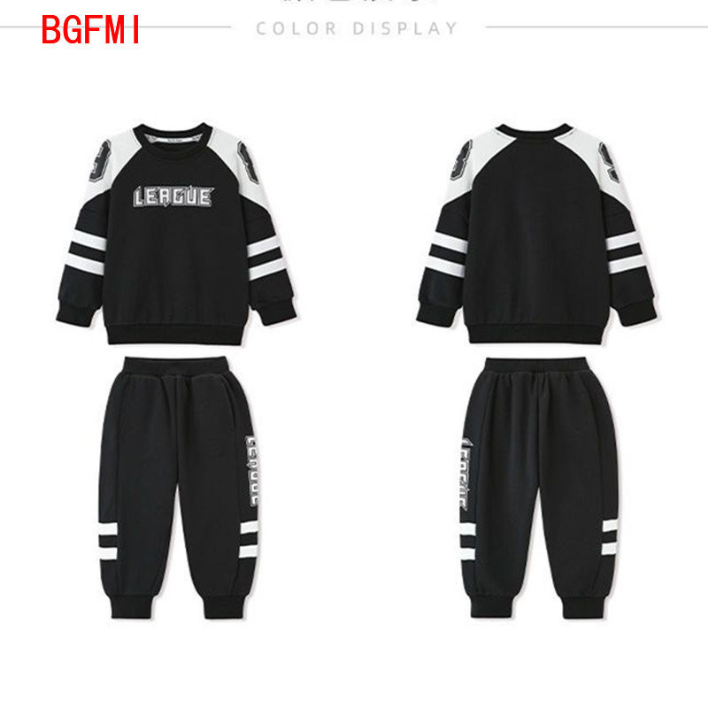 Kevad-Sügis meeste beebiriided Kiri Pikkade varrukatega Dressid Lastele poistele Spordiülikond Teismelistele Laste Pullover Pükste komplekt