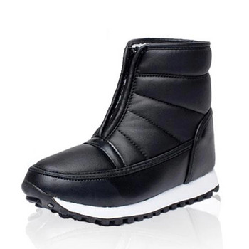 Водоустойчиви ботуши за сняг Зимни мъжки ботуши Топли зимни ботуши Неплъзгащи се обувки до глезена Мъжки обувки Chaussure Homme Размер 36-46