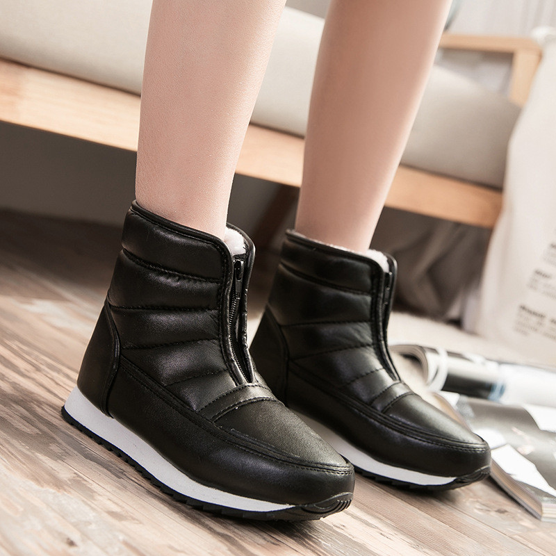 Αδιάβροχα Snow Boots Winter Men Boots Keep Warm Χειμερινές μπότες Αντιολισθητικά παπούτσια στον αστράγαλο Ανδρικά παπούτσια Chaussure Homme Μέγεθος 36-46