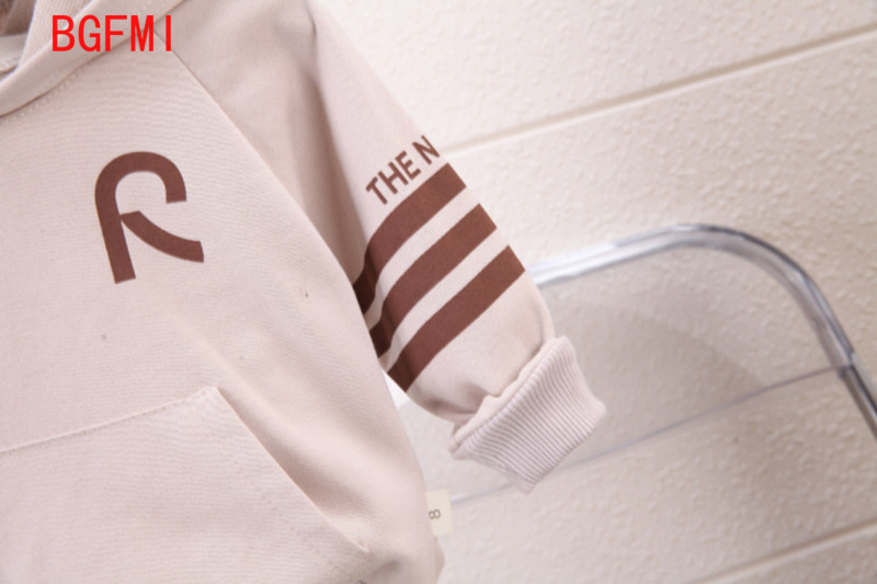 Βρεφικά ρούχα Άνοιξη 2023 Φθινόπωρο Φούτερ Φούτερ με κουκούλα Φούτερ 2 ΤΕΜ. Παιδικό Σετ τοπ και κάτω μέρος 1-5 ετών