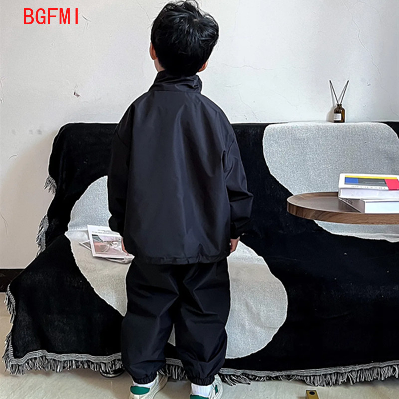 Κορεατικά Παιδικά Αθλητικά Ενδύματα 2-14 Y New Girl Fashion Clothes Κοστούμι αθλητική φόρμα άνοιξη φθινόπωρο για αγόρια μπουφάν παντελόνι 2 τμχ Σετ για εφηβικούς