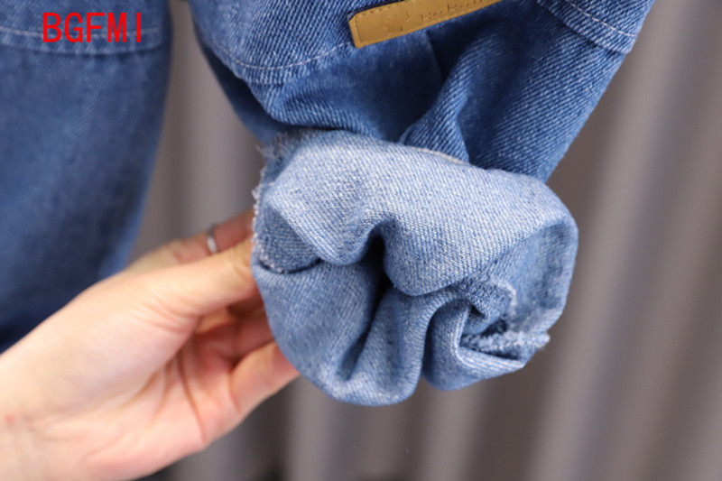 Κορεατικά ανοιξιάτικα βρεφικά ρούχα φθινοπώρου 2023 Μακρυμάνικο φούτερ ριγέ Τζιν παντελόνι Κοστούμι δύο τεμαχίων Παιδικό τοπ και κάτω σετ