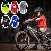 Almst Fox Mănuși Mountain Bike pentru copii cu vârste 6-12 Protecție completă pentru siguranța degetelor Mănuși pentru curse de motocross Guante pentru copii
