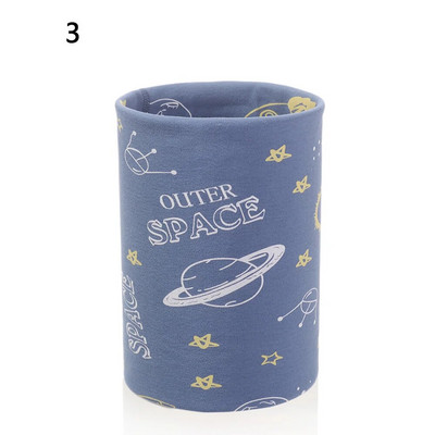 Детски памучен шал Многофункционален шал с пръстен с О-образно деколте Плътен принт Детски есен-зима Топли ветроустойчиви шалове за момчета и момичета