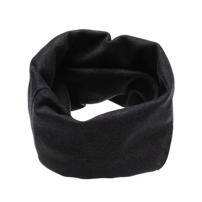 Детски памучен шал Многофункционален шал с пръстен с О-образно деколте Плътен принт Детски есен-зима Топли ветроустойчиви шалове за момчета и момичета