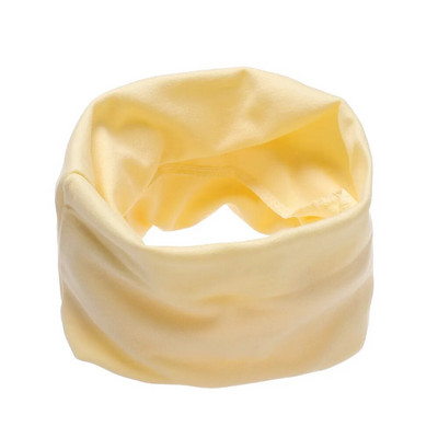 Детски памучен шал Многофункционален шал с пръстен с О-образно деколте Плътен принт Детски есен-зима Топли ветроустойчиви шалове за момчета и момичета