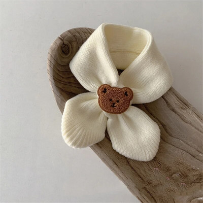 Φθινοπωρινό Χειμώνα Ζεστό Παιδικό Κασκόλ Μαλακό μαλλί Παιδική Πλεκτή Σαλιάρα Νεογέννητο Βρεφικό Λαιμός νηπίου Ζεστό Μόδα Μωρό Κοριτσάκι Κασκόλ για αγόρι