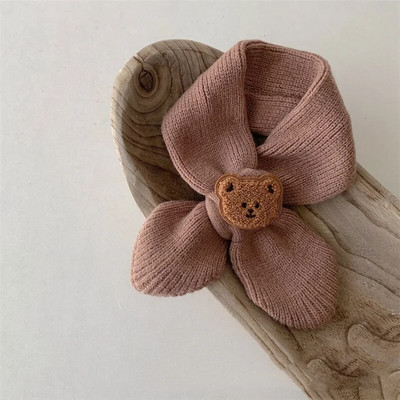 Φθινοπωρινό Χειμώνα Ζεστό Παιδικό Κασκόλ Μαλακό μαλλί Παιδική Πλεκτή Σαλιάρα Νεογέννητο Βρεφικό Λαιμός νηπίου Ζεστό Μόδα Μωρό Κοριτσάκι Κασκόλ για αγόρι