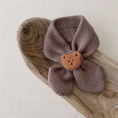 Φθινοπωρινό Χειμώνα Ζεστό Παιδικό Κασκόλ Μαλακό μαλλί Παιδική Πλεκτή Σαλιάρα Νεογέννητο Βρεφικό Λαιμός νηπίου Ζεστό Μόδα Μωρό Κοριτσάκι Κασκόλ για αγόρι