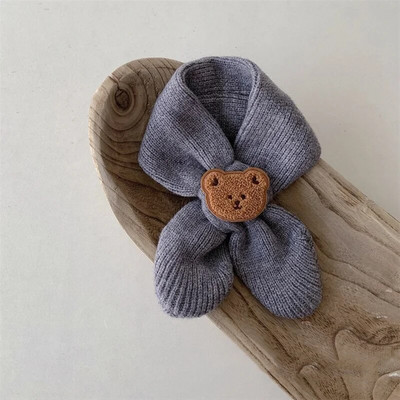 Φθινοπωρινό Χειμώνα Ζεστό Παιδικό Κασκόλ Μαλακό μαλλί Παιδική Πλεκτή Σαλιάρα Νεογέννητο Βρεφικό Λαιμός νηπίου Ζεστό Μόδα Μωρό Κοριτσάκι Κασκόλ για αγόρι