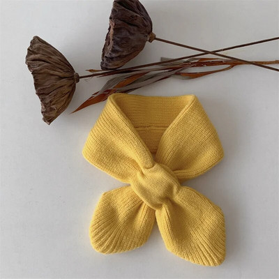 Φθινοπωρινό Χειμώνα Ζεστό Παιδικό Κασκόλ Μαλακό μαλλί Παιδική Πλεκτή Σαλιάρα Νεογέννητο Βρεφικό Λαιμός νηπίου Ζεστό Μόδα Μωρό Κοριτσάκι Κασκόλ για αγόρι